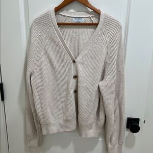 Old Navy Cream Women's Cardigan Sweater